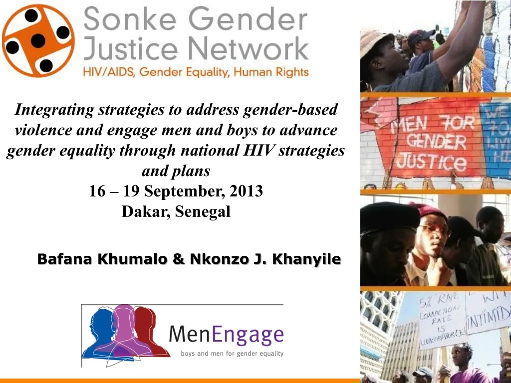 integrating strategies to address gender based