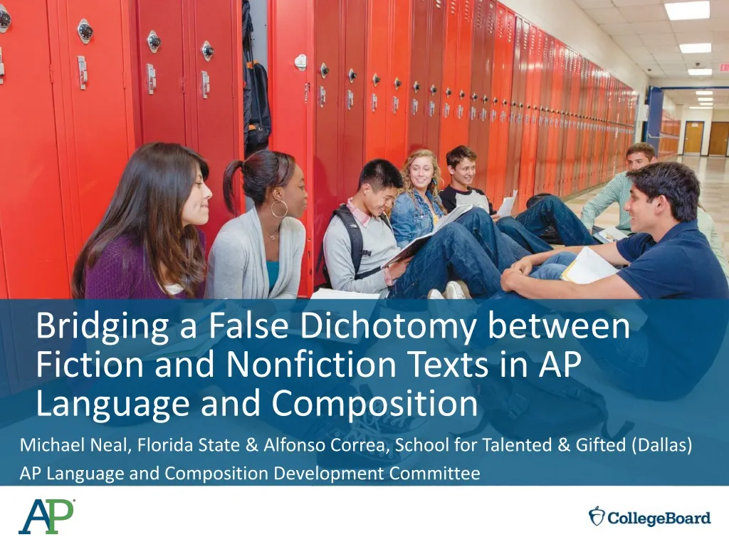 bridging a false dichotomy between fiction and nonfiction texts in ap language and composition