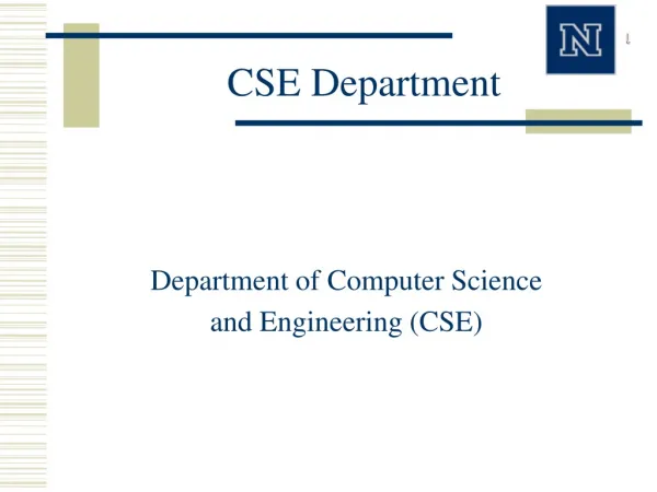 CSE Department