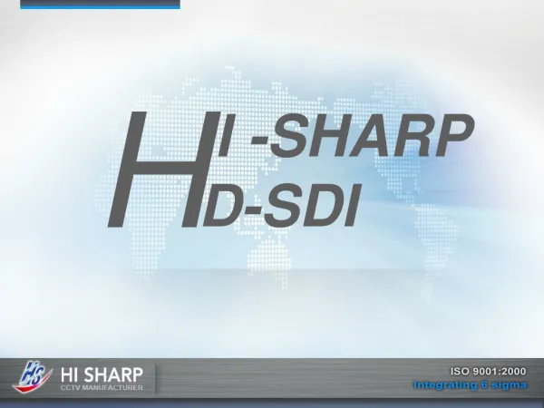 I -SHARP D-SDI