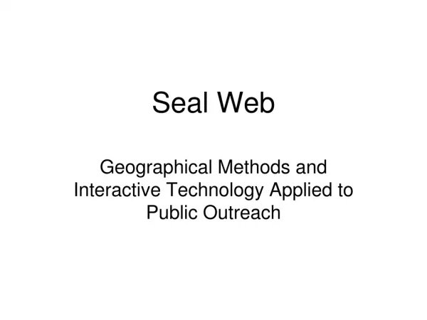 Seal Web