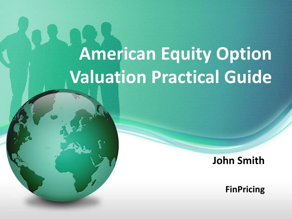 american equity option valuation practical guide