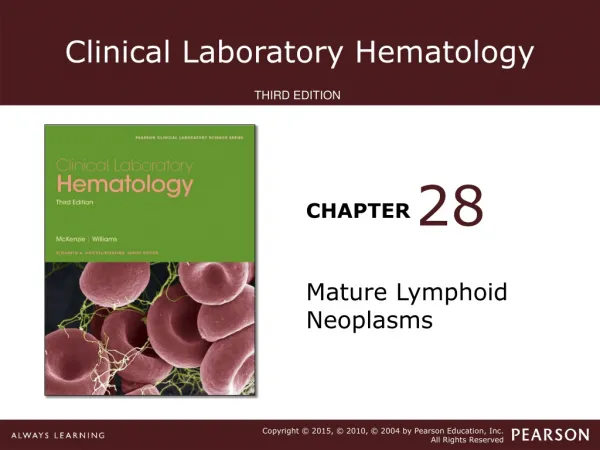 Mature Lymphoid Neoplasms