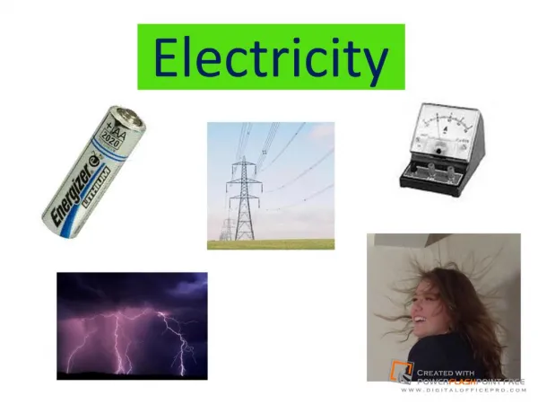 ELECTRICITY i pupILS
