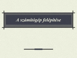 A sz m t g p fel p t se - slide 1