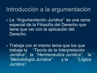 Introducci n a la argumentaci n - slide 1