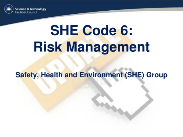 SHE Code 6: Risk Management