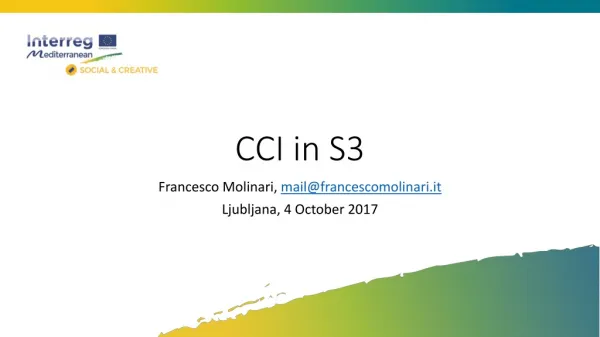 CCI in S3