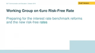SG7 Communication and Education | October 2019 - slide 1