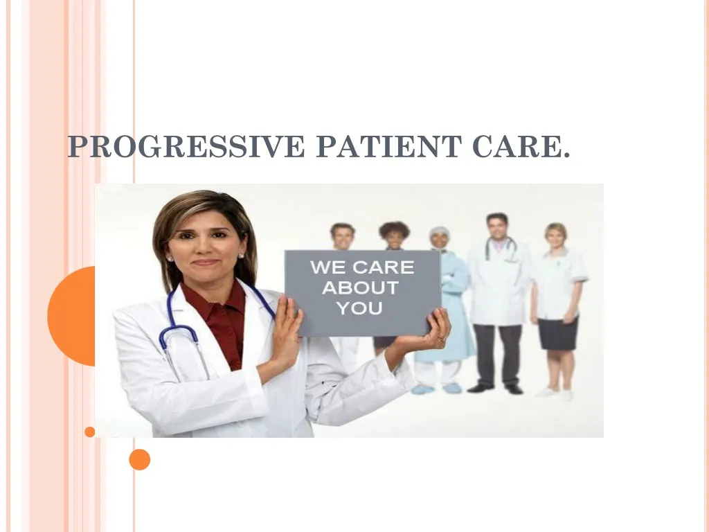 progressive patient care