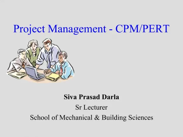 Project Management - CPM