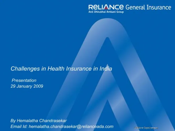 Challenges in Health Insurance in India