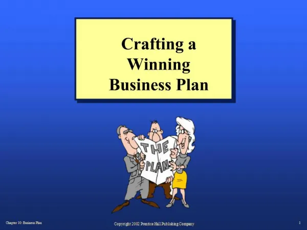 Crafting a Winning Business Plan