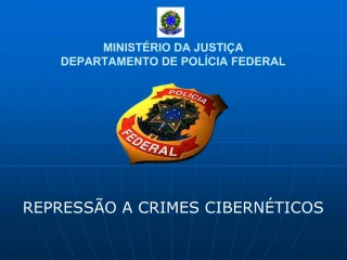MINIST RIO DA JUSTI A DEPARTAMENTO DE POL CIA FEDERAL