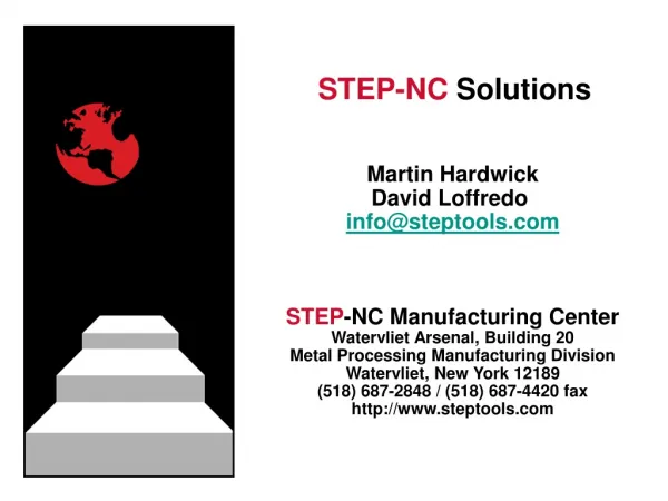 STEP-NC Solutions