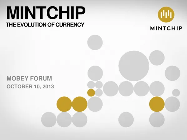 MintChip The evolution of currency