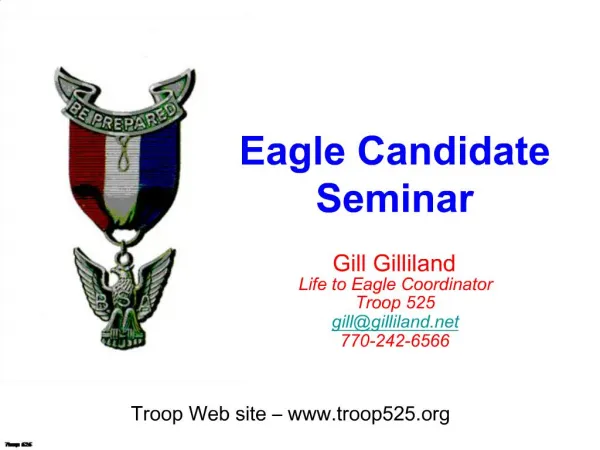 Eagle Candidate Seminar