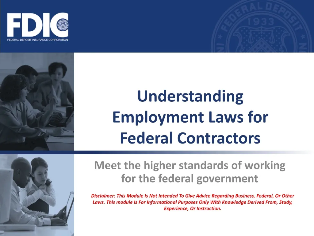 understanding employment laws for federal contractors