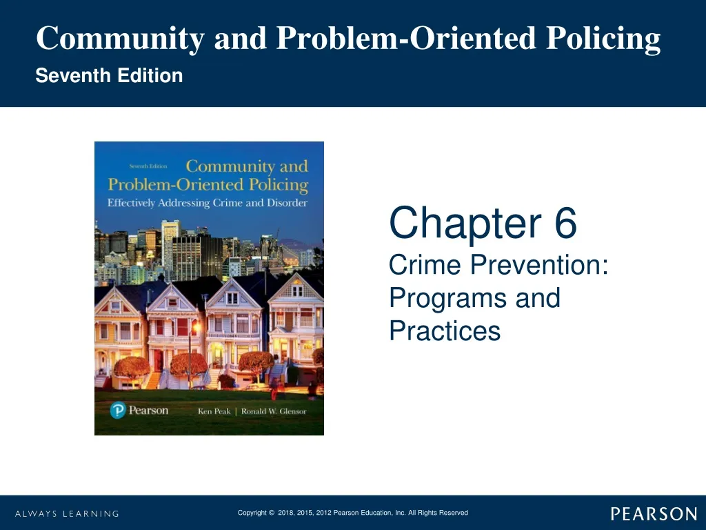 community and problem oriented policing