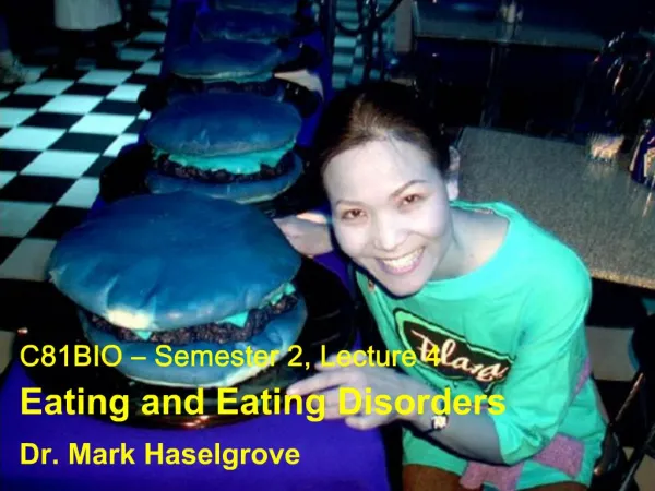 Eating and Eating Disorders C81BIO