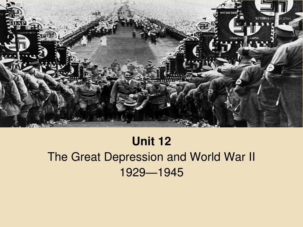 unit 12 the great depression and world war ii 1929 1945
