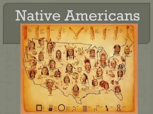 Three Principle Native American Tribes of South Carolina
