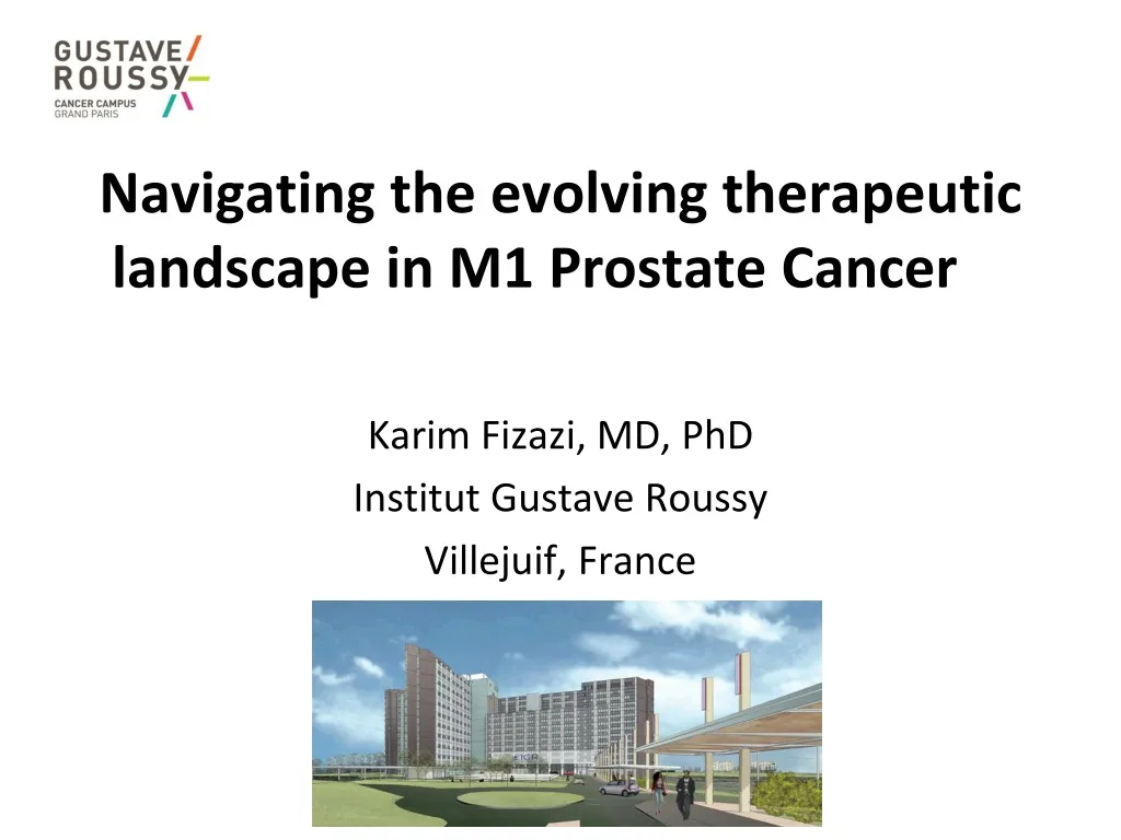 navigating the evolving therapeutic landscape in m1 prostate cancer
