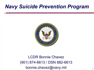 Navy Suicide Prevention Program - slide 1