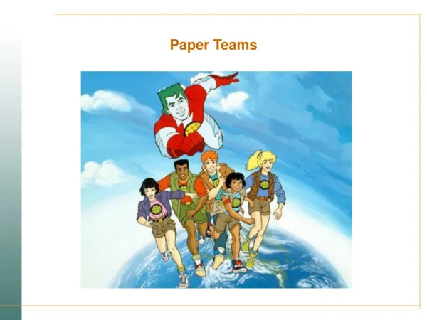 Paper Teams