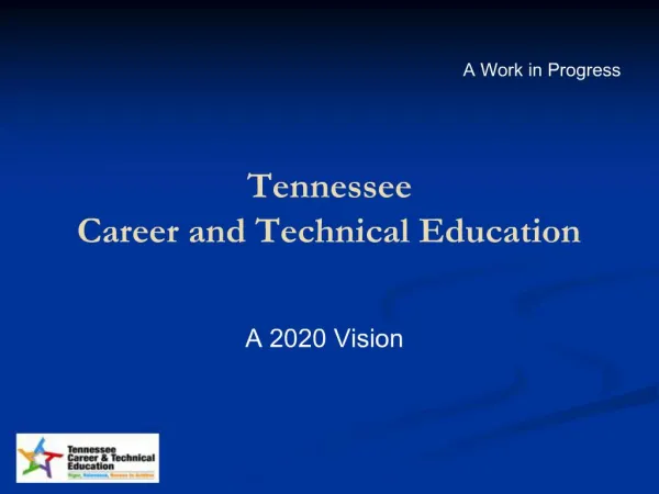 Tennessee Career and Technical Education