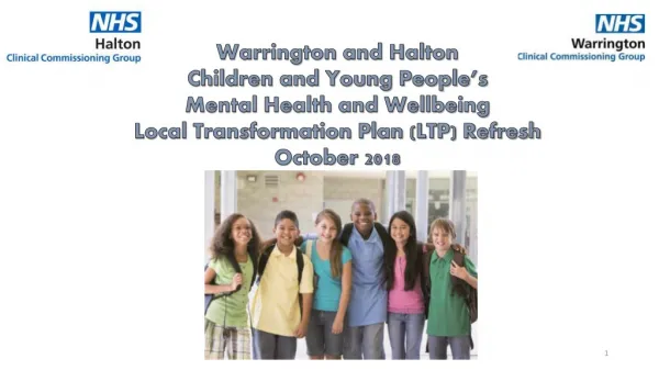 Warrington and Halton Children and Young People’s Mental Health and Wellbeing
