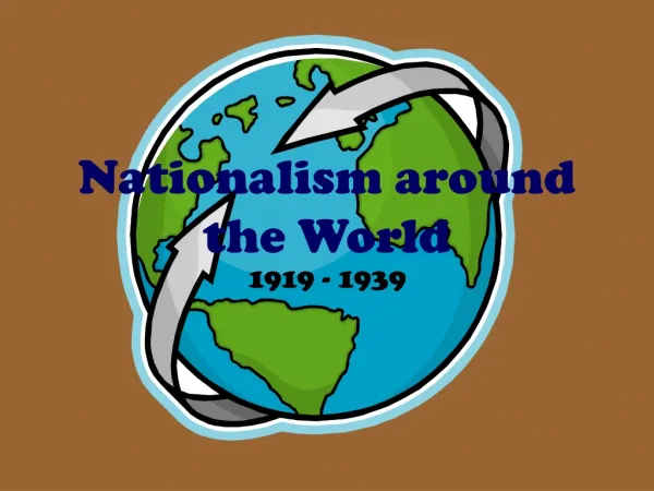 Nationalism around the World