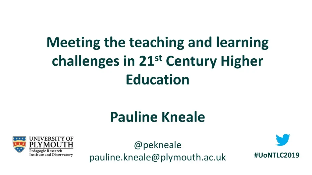meeting the teaching and learning challenges