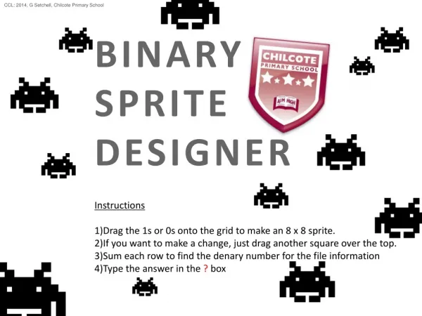 Binary Sprite Designer