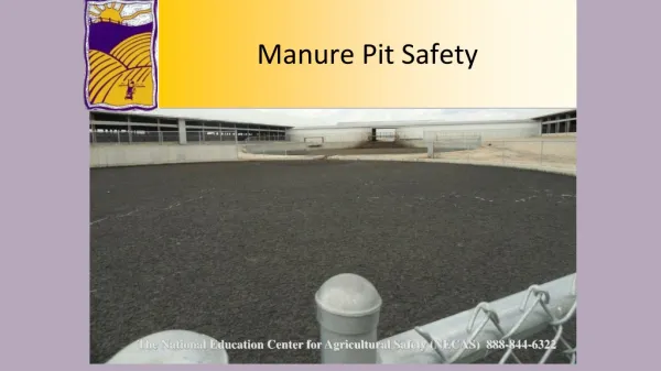 Manure Pit Safety