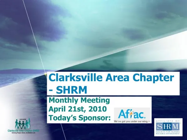 Clarksville Area Chapter - SHRM