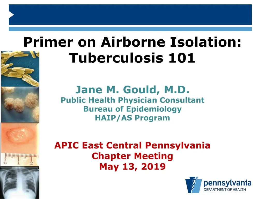 primer on airborne isolation tuberculosis