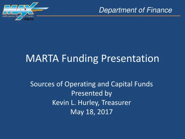 MARTA Funding Presentation