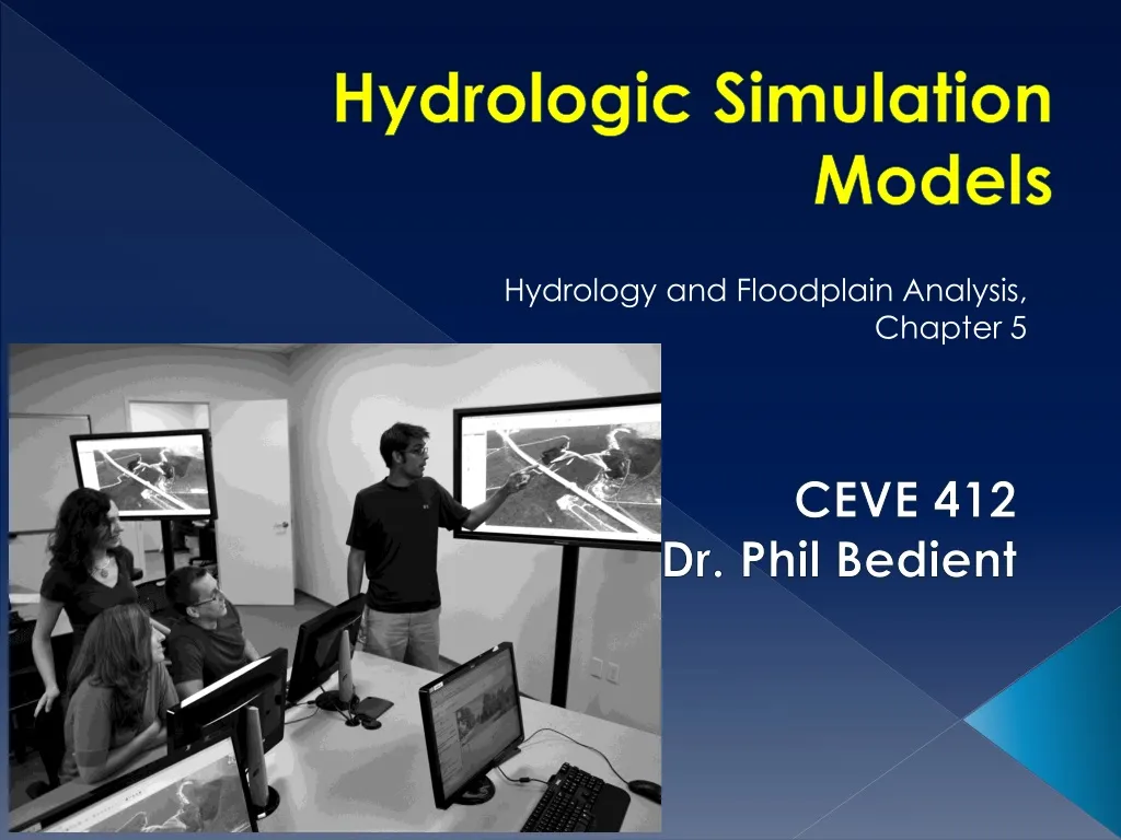 hydrologic simulation models