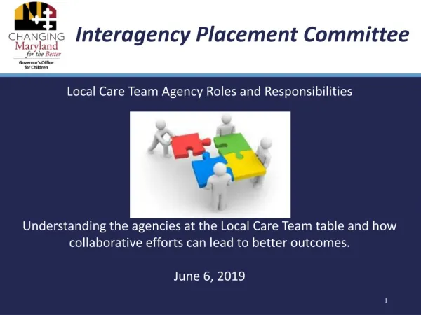 Interagency Placement Committee