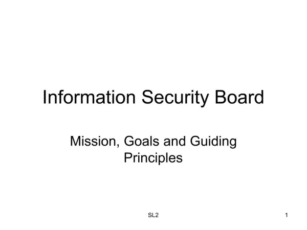 Information Security Board