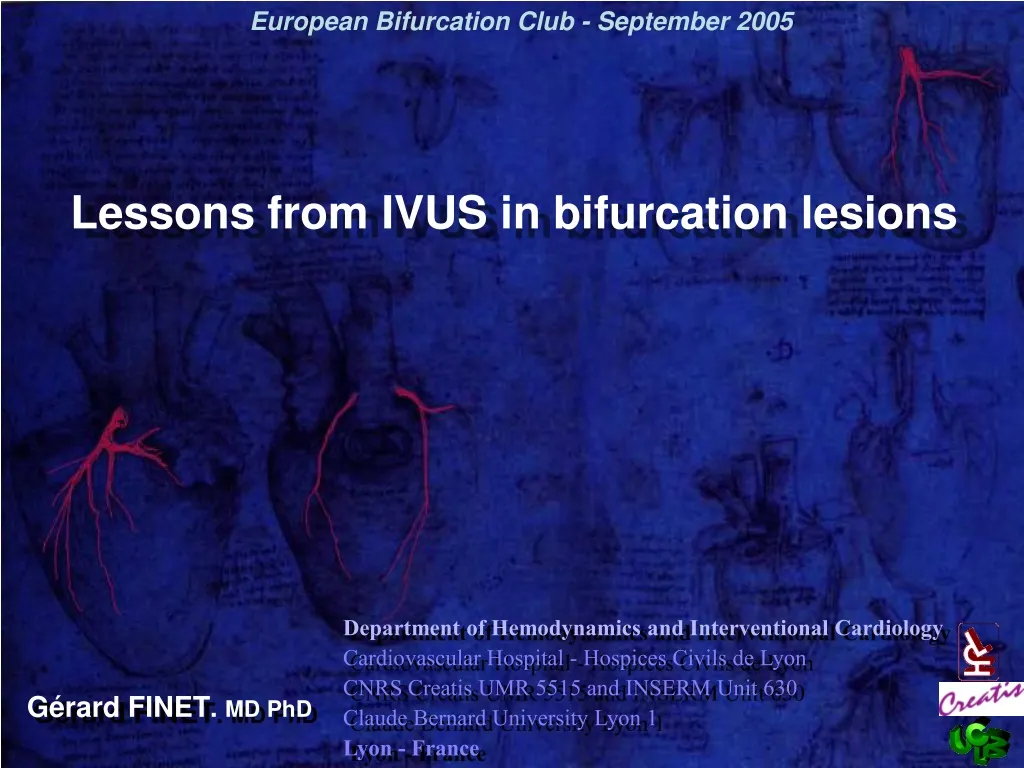 european bifurcation club september 2005