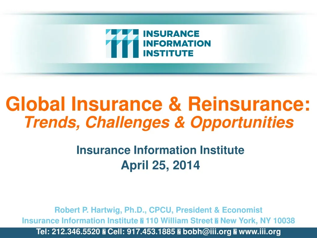 global insurance reinsurance trends challenges opportunities