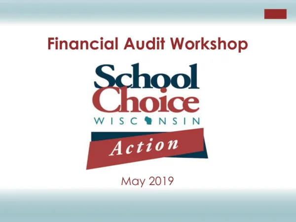 Financial Audit Workshop