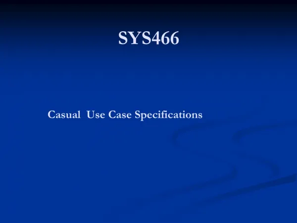 SYS466