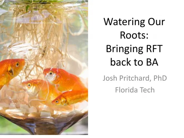 Watering Our Roots: Bringing RFT back to BA