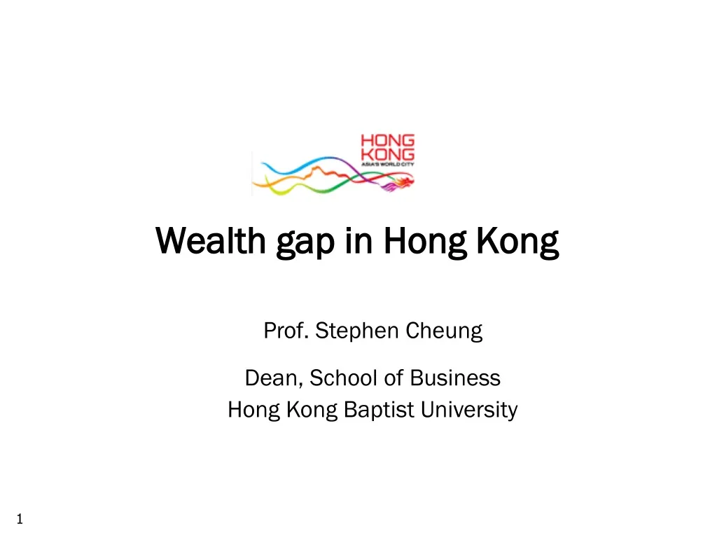 wealth gap in hong kong