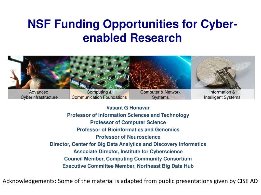 nsf funding opportunities for cyber enabled research