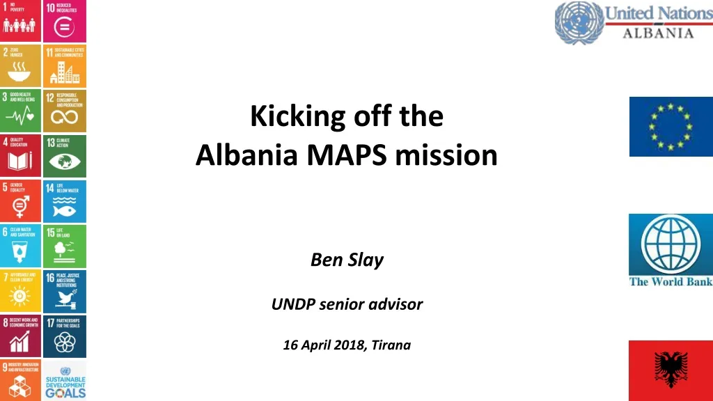 kicking off the albania maps mission