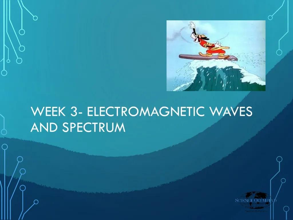 week 3 electromagnetic waves and spectrum